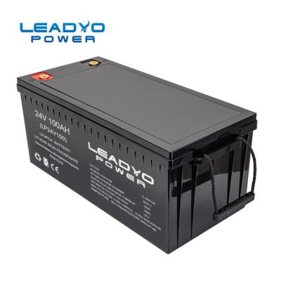 Chine Le lithium Ion Battery LiFeP04 de Bluetooth 24V 100ah imperméabilisent pour des yachts de bateau d'E à vendre