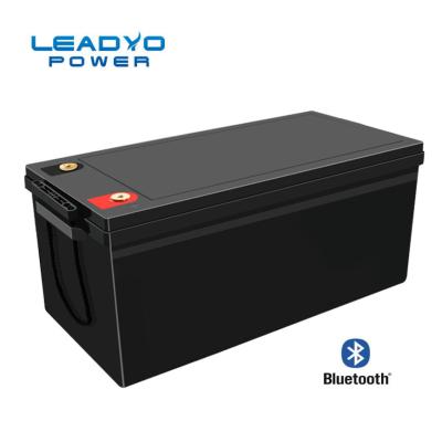 China 12V 300Ah tiefe Zyklus-Batterie des Lithium-Eisen-Lifepo4 mit BMS nach Maß zu verkaufen