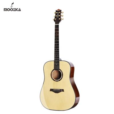 China Wholesale Advanced 41 Inch Full Bevel D320 Rosewood MOOZICA Adult Professional Playing Guitar Single Wood Student Guitar for sale