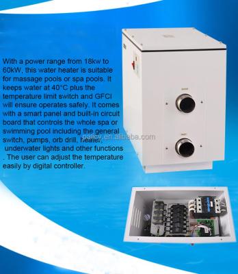 China Automatic Swimming Pool And Electric Spa Heater Water Heater for sale