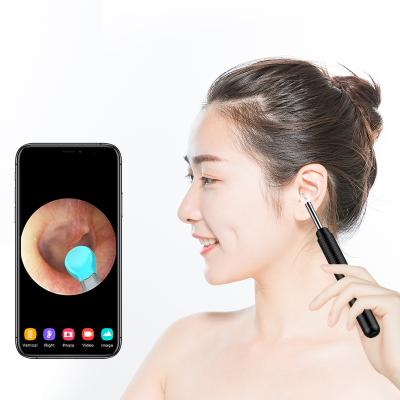 China Mini Digital Otoscope Visual Clean Camera Tool Metal Ear Otoscope Wifi Endoscope Ear Sight Mobile Ear Wax Removal Tool With Video for sale