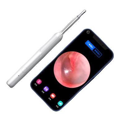 China 2021 New Arrival Metal Smart Ear Wax Remover With HD Camera Wireless BT Ear Spoon Endoscope Pen G3 for sale