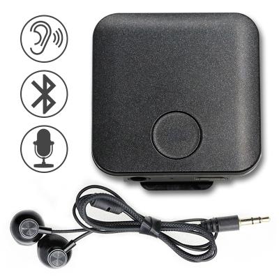 China ABS 2 in 1 Portable MP3 Style Mini Sound Amplifier Ear Rechargeable BT Wireless Hearing Aids for Severe Hearing Loss for sale