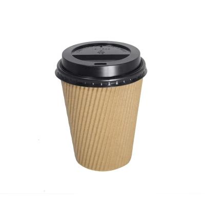 China Double 4oz/8oz/12oz/16oz Disposable Paper Cup Disposable Paper Coffee Cup With Lid for sale