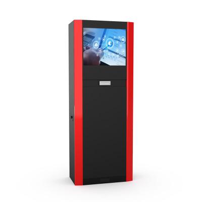 China Customizable metal electric motor control cabinet with heat regulation, touch screen, and industrial control computer functions for sale