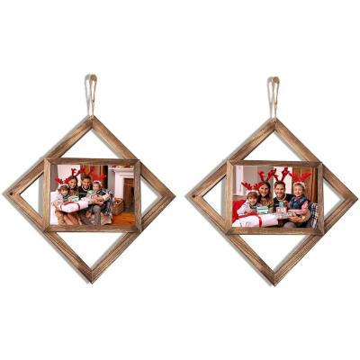 China Environmental Friendly Wooden Picture Frame Wall Hanging Photo Frame Decoration for sale