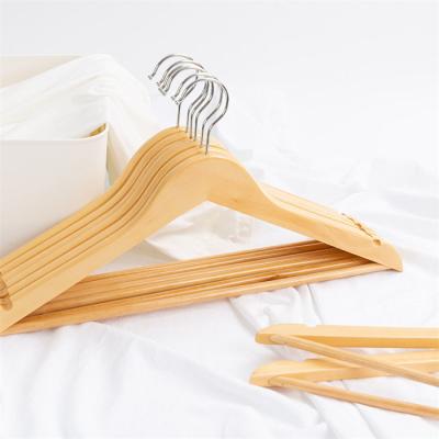 China Personalied Premium Quality Hot Selling Rotary Wooden Hangers Strong And Durable Wooden Coat Suit Hangers For Clothes for sale