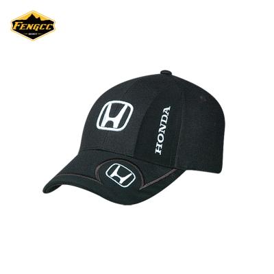 China COMMON 3d embroidery 6 panel baseball caps/sports hats for famous car brand for sale