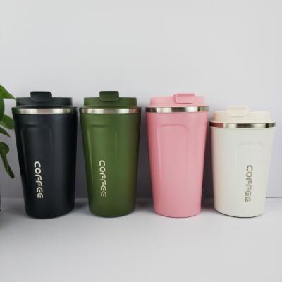 China Sustainable 380ml 510ml Stainless Steel Mug Vacuum-Insulated Tumblers Mugs Bulk Coffee Mug Drink Tumbler for sale