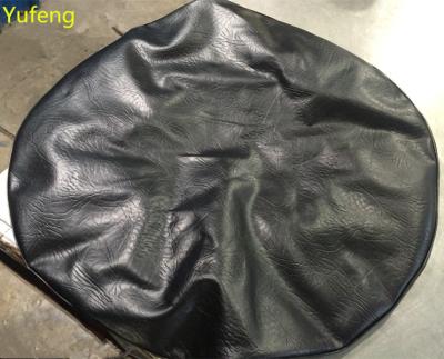 China Custom Electric Car Parts , Tuk Tuk Black Wheel Covers Protect Tire for sale