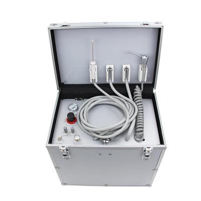 China 2021 Dental Equipment Dental Regional Portable Mobile Dental Treatment Unit With Air Compressor for sale