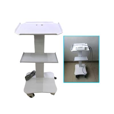 China Dental Plug Regional Mobile Dental Inline Tool Dental Trolley With Wheels And Swivel Plug for sale