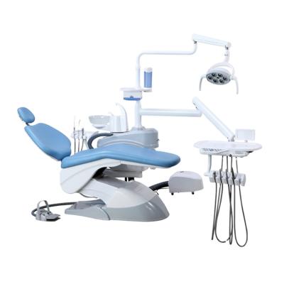 China Durable Cheapest Dental Chair With Halogen Compound Curing Light for sale