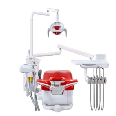 China Economic double chair of the UMG 02H control system. modern portable dental chair with high quality for sale