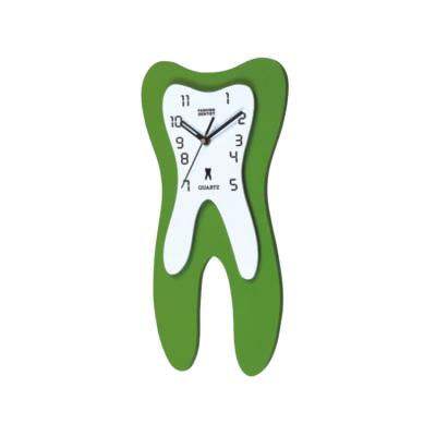 China Anywhere Dental Clinic Decoration Teeth Form Clock For Dentist Gifts for sale