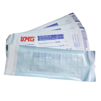 China Dental Regional Sterilization Pouch Roll Sterilizer Self Sealing Pouch For Medical Packaging for sale