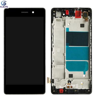 China Phone Repair Mobile Phone LCD Parts For Huawei P8 Lite Touch Screen Display With Cover Frame for sale