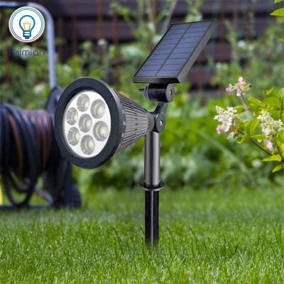 China Eco - Friendly IP65 Waterproof Solar Spotlight Lamp 2 In 1 LED Outdoor Solar Garden Light for sale