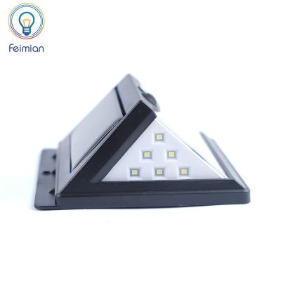 China Morden 4W SMD Motion Sensor LED Wall Light Waterproof Solar Garden Light for Outdoor for sale