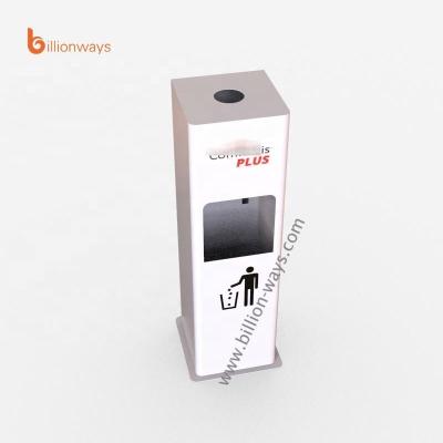 China Fashion Style Gym Steel Floor Standing Wet Cloth Dispenser Station for sale