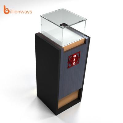 China Jewelry Store Display Showcase Jewelry Showcase Display Cabinets Floor Standing Glass Curiosity Cabinets for sale