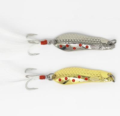 China Vivid Fish Action Sequin Vib Metal Bait Swimming Long Range Dropping Leech Fishing Lure Sea Bass Freshwater Artificial Bait for sale