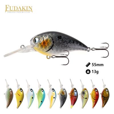 China ABS New Design Plastic Wobbler Fishing Lure Crankbaits Deep Diving Plastic Hard Groundbaits for sale