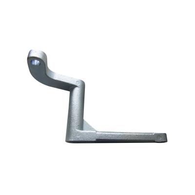 China Casting Crane Parts Lost Wax Steel Cast Steel Frames Custom Machining Crane Parts for sale