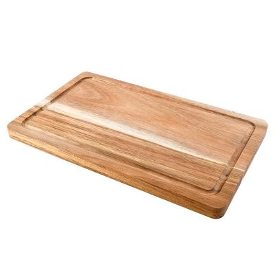 China Multifunctional Cutting Board Sustainable Durable Thick Acacia Cutting Cheese Board for sale