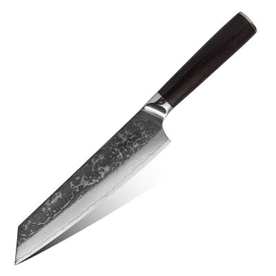 China Viable Hot Selling 8 Inch Damascus Steel Kitchen Willow Blade Chef Knife From Amazon for sale