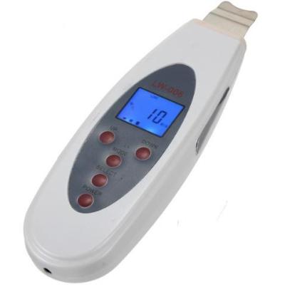 China Ultrasonic Skin Scrubber Anti-Puffiness LCD Screen Skin SPA Facial Salon Equipment for sale