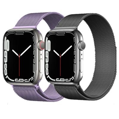 China Mesh Milanese Loop Stainless Steel Metal Strap Strap for Apple Watch, Band Strap for Apple Watch for sale