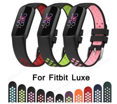 China Plastic Soft Silicone Strap Watch Band For Fitbit Luxe Wrist Strap For Fitbit Luxe Special Edition Sports Belt Bands Accessories for sale