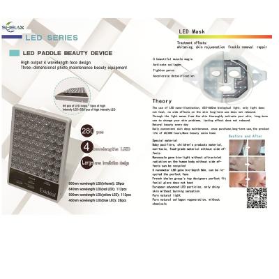 China Blood Vessels Removal Facial Rejuvenation MachinePDT LED Light Therapy Lamp 3 Color Led Light Facial PDT Led Light Photon Therapy Skin Care for sale