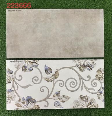 China 30x60/30x45cm Ceramic Tile Production House Glazed Metal Front Wall Tiles Design Kitchen Wall Tiles for sale