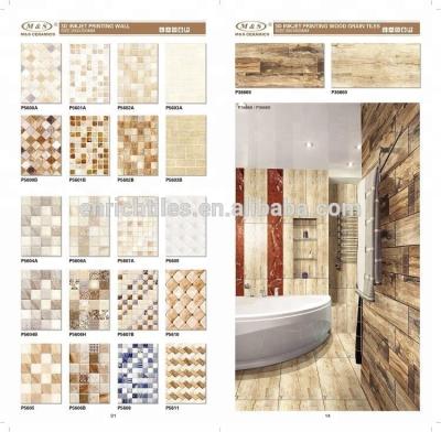 China Bedroom China Manufacturer 200x300mm Ceramic Wall Tiles for sale