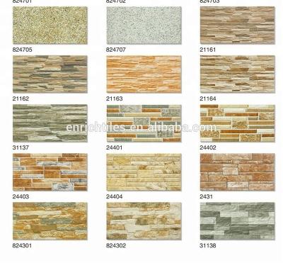 China Rustic Tiles 200x400mm Decorative Exterior Wall Tiles Wall Tile for sale