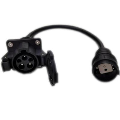 China Other ev adapter type 1 to schuko plug car electrical connector hot sale for sale