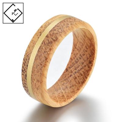 China CLASSIC ready to ship natural whiskey barrel wooden ring for sale