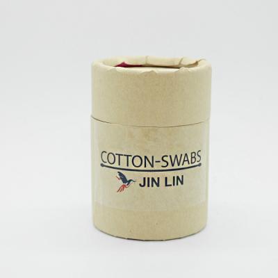 China Home Use+office+travel Eco-Friendly Paper Box Paper Stick Free Biodegradable Cotton Pads for sale