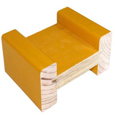 China Standard Height Wooden Contemporary Yellow Waterproof Painting H20 Beam for sale