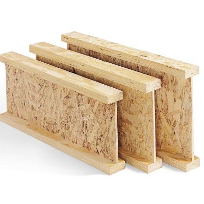 China Pine Graphic Design I-Beam Roofing Joists Contemporary Waterproof Wooden I-Joist Timber I Beam I Beam for sale