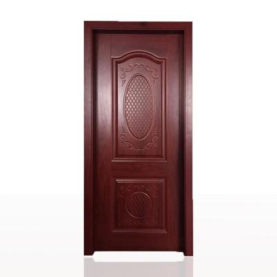 China 2021 Cavity Windproof Interior Core Classic Design Melamine Door for sale