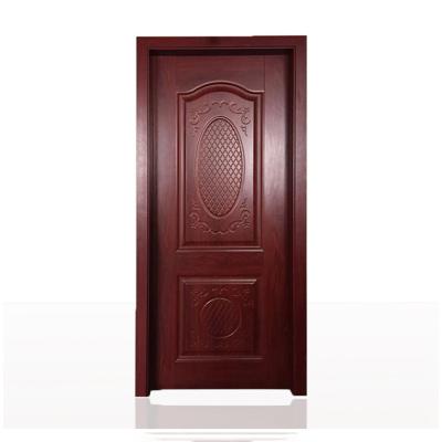 China Wood Decoration Interior Inside AluminumDoor Wood Bathroom Laminated Doors With Melamine Finish for sale