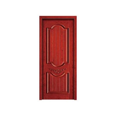 China Hot Sale Customs Entry Door Modern Designs Traditional Interior Wooden Solid Wood Doors for sale