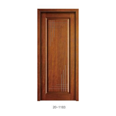 China Traditional Excellent Quality Varnish Composite Door Molding Cheaper Carved Wooden Door for sale