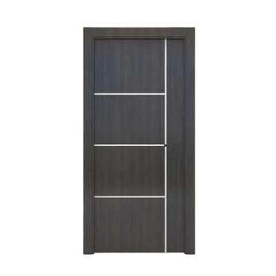 China Cheap Custom Wood Interior Solid Molding PVC Entrance Decoration Bar Composite Door for sale