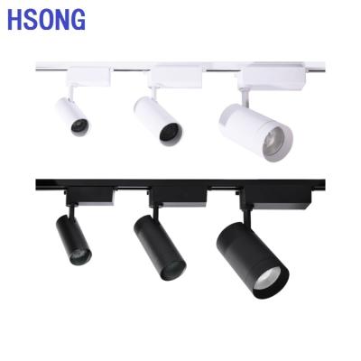 China 2021 Modern Led Track Light 2700k 3000k 5000k New Design Magnet Light COB Led Track Light for sale