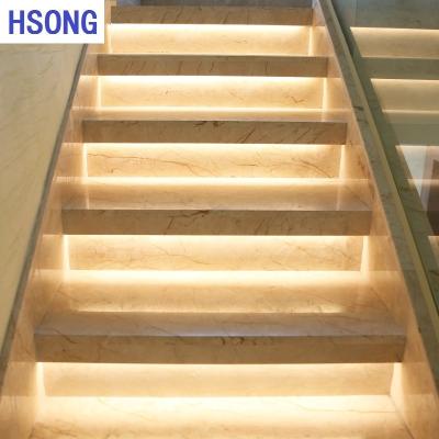 China Residential Popular Design DC12V 12 Step 22 Steps With Infrared Led Stair Light With Sensor Led Step Light for sale