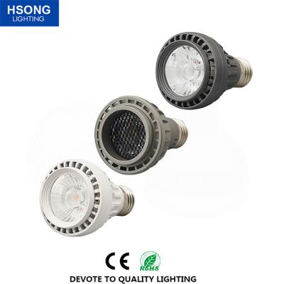 China Hotel HSONG Warm Aluminum Anti-glare Full Watt E27 7W LED Light Source for sale